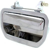 RIDGELINE 06-14 TAILGATE HANDLE, Outside, All Chrome, w/o Camera Hole