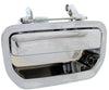RIDGELINE 06-14 TAILGATE HANDLE, Outside, All Chrome, w/o Camera Hole