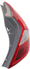 ACCENT 12-17 TAIL LAMP RH, Assembly, Hatchback - CAPA