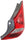 ACCENT 12-17 TAIL LAMP RH, Assembly, Hatchback - CAPA