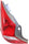 ACCENT 12-17 TAIL LAMP LH, Assembly, Hatchback - CAPA