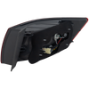 SONATA 08-10 TAIL LAMP LH, Outer, Assembly, From 12-17-07