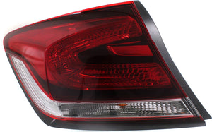 CIVIC 13-15 TAIL LAMP LH, Outer, Assembly, Sedan - CAPA