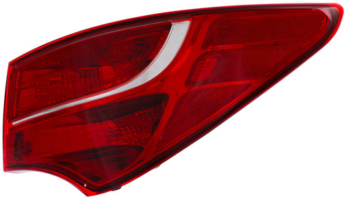 SANTA FE SPORT 13-16 TAIL LAMP RH, Outer, Assembly, Halogen/Bulb Type