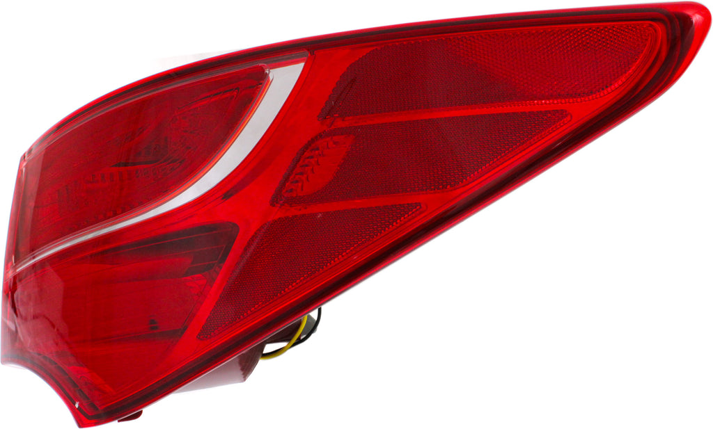 SANTA FE SPORT 13-16 TAIL LAMP RH, Outer, Assembly, Halogen/Bulb Type
