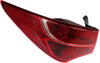 SANTA FE SPORT 13-16 TAIL LAMP LH, Outer, Assembly, Halogen/Bulb Type - CAPA