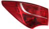 SANTA FE SPORT 13-16 TAIL LAMP LH, Outer, Assembly, Halogen/Bulb Type