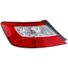 CIVIC 06-08 TAIL LAMP LH, Lens and Housing, Coupe - CAPA