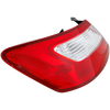 CIVIC 06-08 TAIL LAMP LH, Lens and Housing, Coupe - CAPA