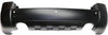 TUCSON 07-09 REAR BUMPER COVER, Primed, 2.7L Eng, w/ Dual Exhaust and Garnish holes.