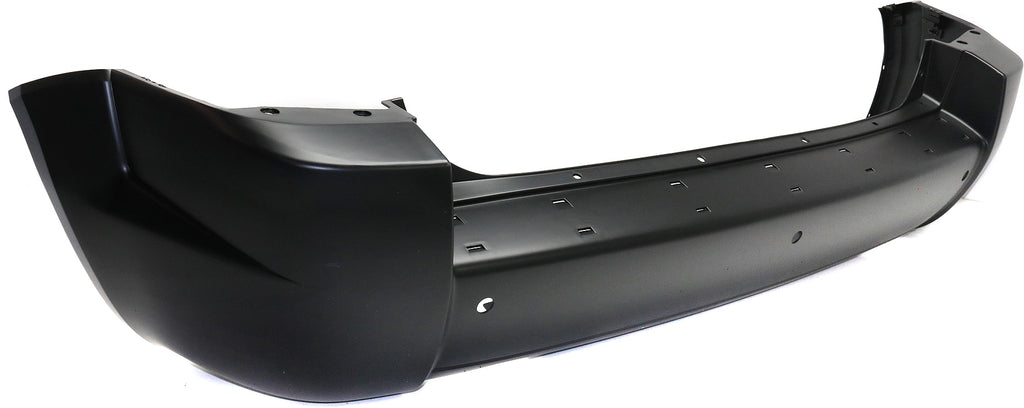 TUCSON 07-09 REAR BUMPER COVER, Primed, 2.7L Eng, w/ Dual Exhaust and Garnish holes.