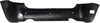 TUCSON 07-09 REAR BUMPER COVER, Primed, 2.7L Eng, w/ Dual Exhaust and Garnish holes.