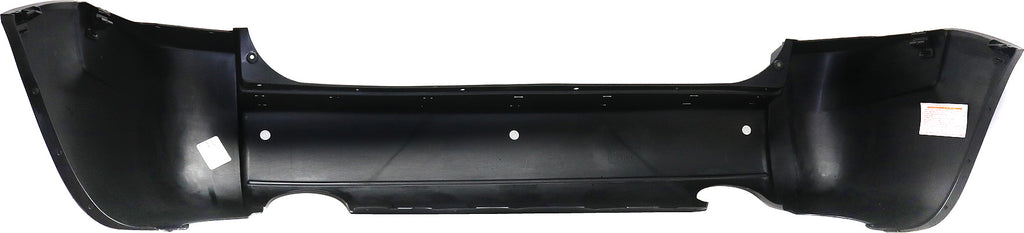 TUCSON 07-09 REAR BUMPER COVER, Primed, 2.7L Eng, w/ Dual Exhaust and Garnish holes.