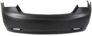 SONATA 11-13 REAR BUMPER COVER, Primed, w/ Single Exhaust Hole, Exc. Hybrid Model - CAPA