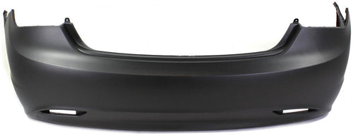 SONATA 11-13 REAR BUMPER COVER, Primed, w/ Single Exhaust Hole, Exc. Hybrid Model - CAPA