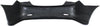 SONATA 11-13 REAR BUMPER COVER, Primed, w/ Single Exhaust Hole, Exc. Hybrid Model - CAPA