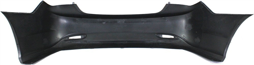 SONATA 11-13 REAR BUMPER COVER, Primed, w/ Single Exhaust Hole, Exc. Hybrid Model - CAPA
