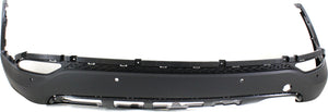 SANTA FE SPORT 13-16 REAR BUMPER COVER, Lower, Primed, w/ Parking Aid Snsr Holes, w/o BSD - CAPA
