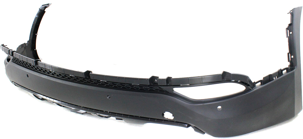 SANTA FE SPORT 13-16 REAR BUMPER COVER, Lower, Primed, w/ Parking Aid Snsr Holes, w/o BSD - CAPA