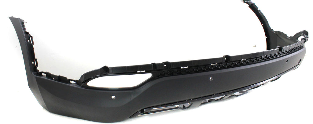SANTA FE SPORT 13-16 REAR BUMPER COVER, Lower, Primed, w/ Parking Aid Snsr Holes, w/o BSD - CAPA