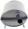 CR-V 97-01 MUFFLER, Rear, Aluminized Steel, Natural Finish