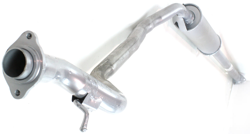 CR-V 97-01 RESONATOR, Center, Aluminized Steel, Natural Finish