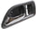 ACCORD 94-97 FRONT INTERIOR DOOR HANDLE LH, Chrome Gray, DX/LX Models, Coupe, Canada Built