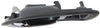 ACCORD 94-97 FRONT INTERIOR DOOR HANDLE LH, Chrome Gray, DX/LX Models, Coupe, Canada Built