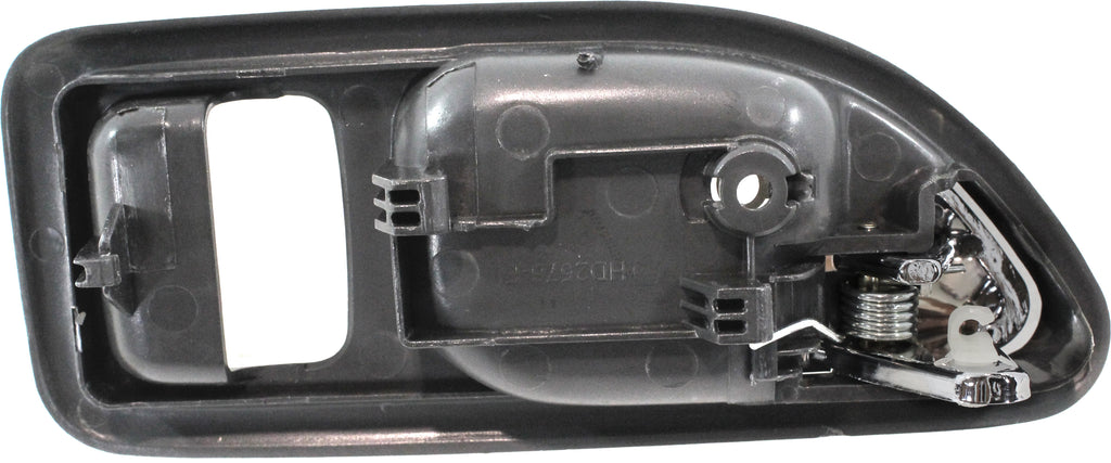 ACCORD 94-97 FRONT INTERIOR DOOR HANDLE LH, Chrome Gray, DX/LX Models, Coupe, Canada Built