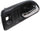 ACCORD 94-97 INTERIOR FRONT DOOR HANDLE Right, Chrme Blk, w/ Pwr Wdw Hole, Sdn/Wgn (LX-USA / EX/EX-R/SE)