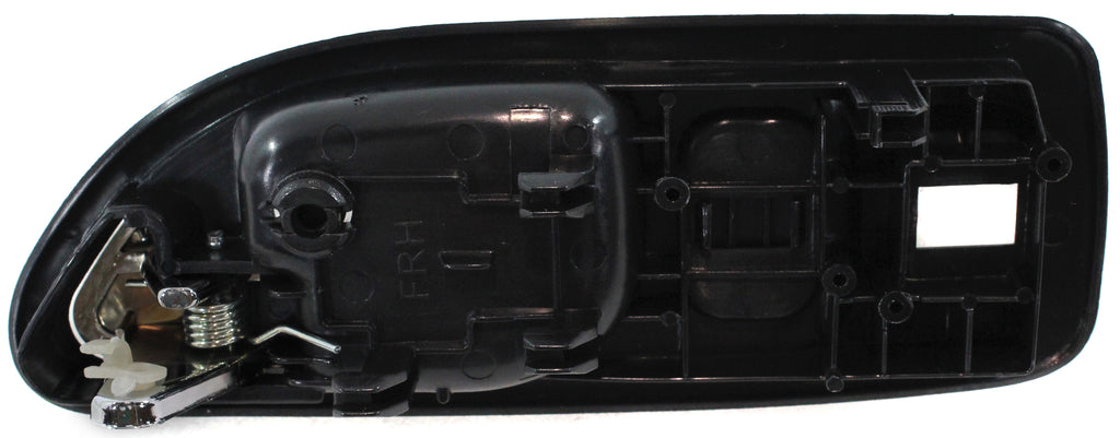 ACCORD 94-97 INTERIOR FRONT DOOR HANDLE Right, Chrme Blk, w/ Pwr Wdw Hole, Sdn/Wgn (LX-USA / EX/EX-R/SE)