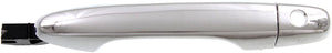CIVIC 12-15/CR-V 12-16 FRONT EXTERIOR DOOR HANDLE LH, All Chrome, w/ Keyhole