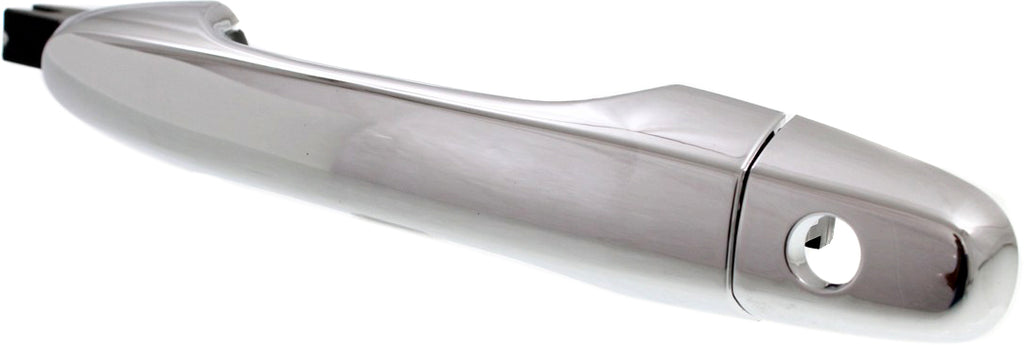 CIVIC 12-15/CR-V 12-16 FRONT EXTERIOR DOOR HANDLE LH, All Chrome, w/ Keyhole