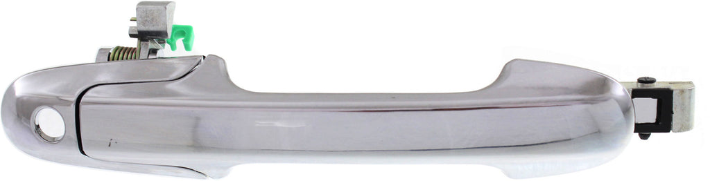 ACCORD 03-07 FRONT EXTERIOR DOOR HANDLE RH, All Chrome, w/ Keyhole, Sedan, Plastic