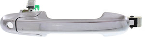 ACCORD 03-07 FRONT EXTERIOR DOOR HANDLE RH, All Chrome, w/ Keyhole, Sedan, Plastic
