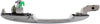 ACCORD 03-07 FRONT EXTERIOR DOOR HANDLE RH, All Chrome, w/ Keyhole, Sedan, Plastic