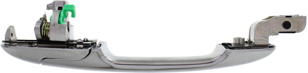 ACCORD 03-07 FRONT EXTERIOR DOOR HANDLE RH, All Chrome, w/ Keyhole, Sedan, Plastic
