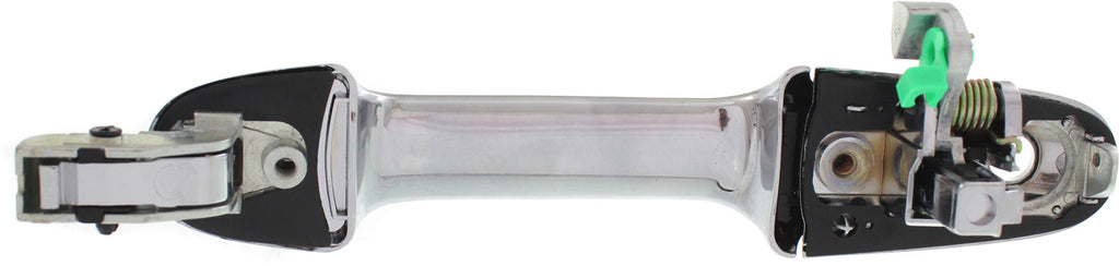 ACCORD 03-07 FRONT EXTERIOR DOOR HANDLE RH, All Chrome, w/ Keyhole, Sedan, Plastic