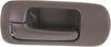 CIVIC 01-02 INTERIOR FRONT DOOR HANDLE Left, Brown (Taupe)-Darker, w/o Hole, Sdn, DX/EX/GX/LX/VP models