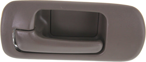 CIVIC 01-02 INTERIOR FRONT DOOR HANDLE Left, Brown (Taupe)-Darker, w/o Hole, Sdn, DX/EX/GX/LX/VP models