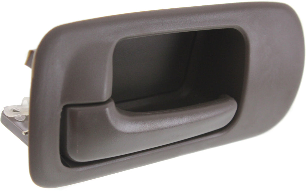 CIVIC 01-02 INTERIOR FRONT DOOR HANDLE Left, Brown (Taupe)-Darker, w/o Hole, Sdn, DX/EX/GX/LX/VP models