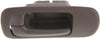 CIVIC 01-02 INTERIOR FRONT DOOR HANDLE Left, Brown (Taupe)-Darker, w/o Hole, Sdn, DX/EX/GX/LX/VP models