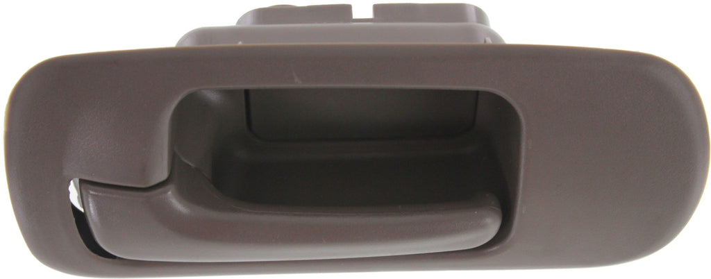 CIVIC 01-02 INTERIOR FRONT DOOR HANDLE Left, Brown (Taupe)-Darker, w/o Hole, Sdn, DX/EX/GX/LX/VP models