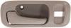 ODYSSEY 95-98/CR-V 97-01 FRONT INTERIOR DOOR HANDLE LH, Beige, Plastic, w/ Lock Hole