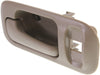 ODYSSEY 95-98/CR-V 97-01 FRONT INTERIOR DOOR HANDLE LH, Beige, Plastic, w/ Lock Hole