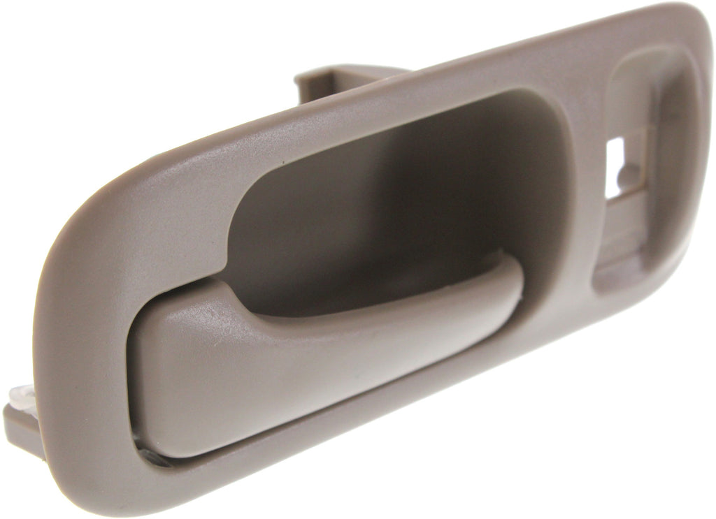 ODYSSEY 95-98/CR-V 97-01 FRONT INTERIOR DOOR HANDLE LH, Beige, Plastic, w/ Lock Hole
