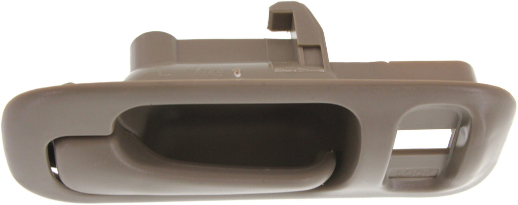 ODYSSEY 95-98/CR-V 97-01 FRONT INTERIOR DOOR HANDLE LH, Beige, Plastic, w/ Lock Hole