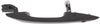 ILX 13-16/ZDX 10-13 FRONT EXTERIOR DOOR HANDLE LH, Primed Black