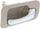 ACCORD 90-93 REAR INTERIOR DOOR HANDLE RH, Chrome Lever+Beige Hsg., Plastic, Sedan