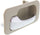 ACCORD 90-93 REAR INTERIOR DOOR HANDLE LH, Chrome Lever+Beige Hsg., Plastic, Sedan